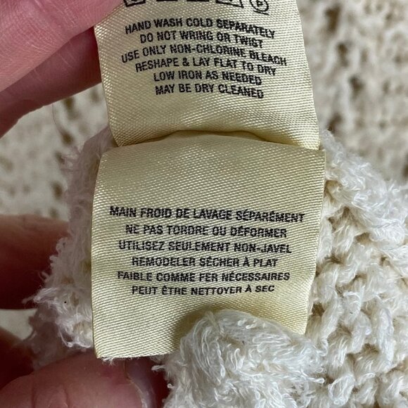 Anthropologie Akemi + Kin Sable Pointelle Sweater Bohemian Knit Size Small Boho - Picture 9 of 13